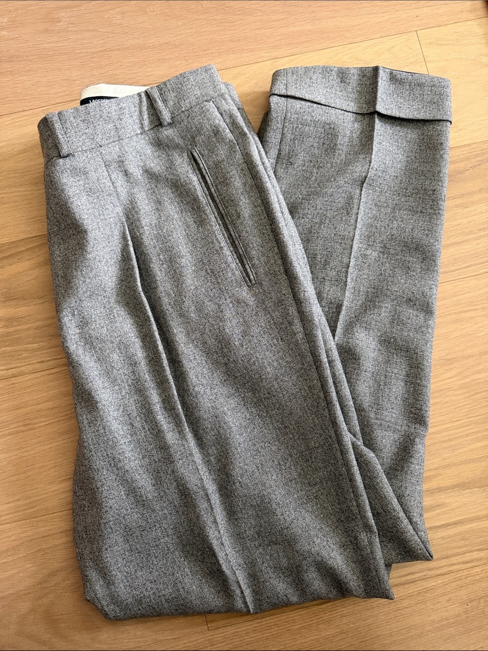 Karl Lagerfeld Men's Classic Gray Dress Trousers
